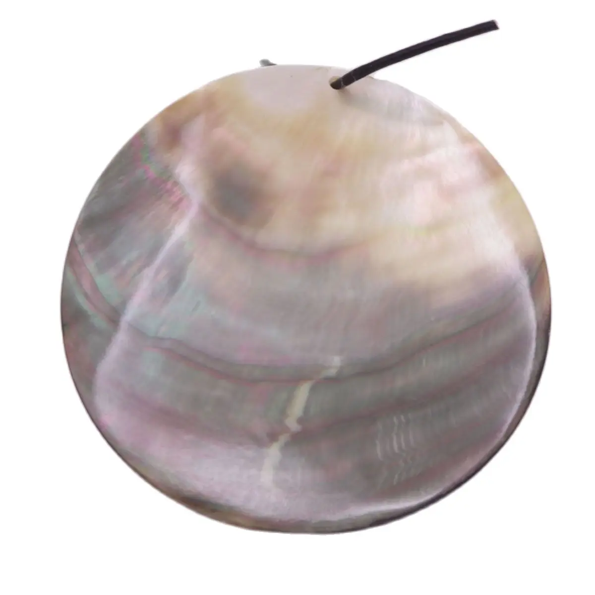 

Round Disk Natural Shell Mother of Pearl 70mm Loose Beads Pendant Making DIY