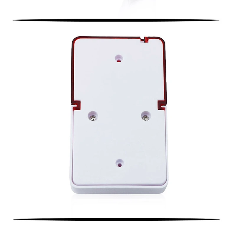 Прочная звуковая сигнализация 12 В мигающая Стробоскопическая сирена для 99 зон