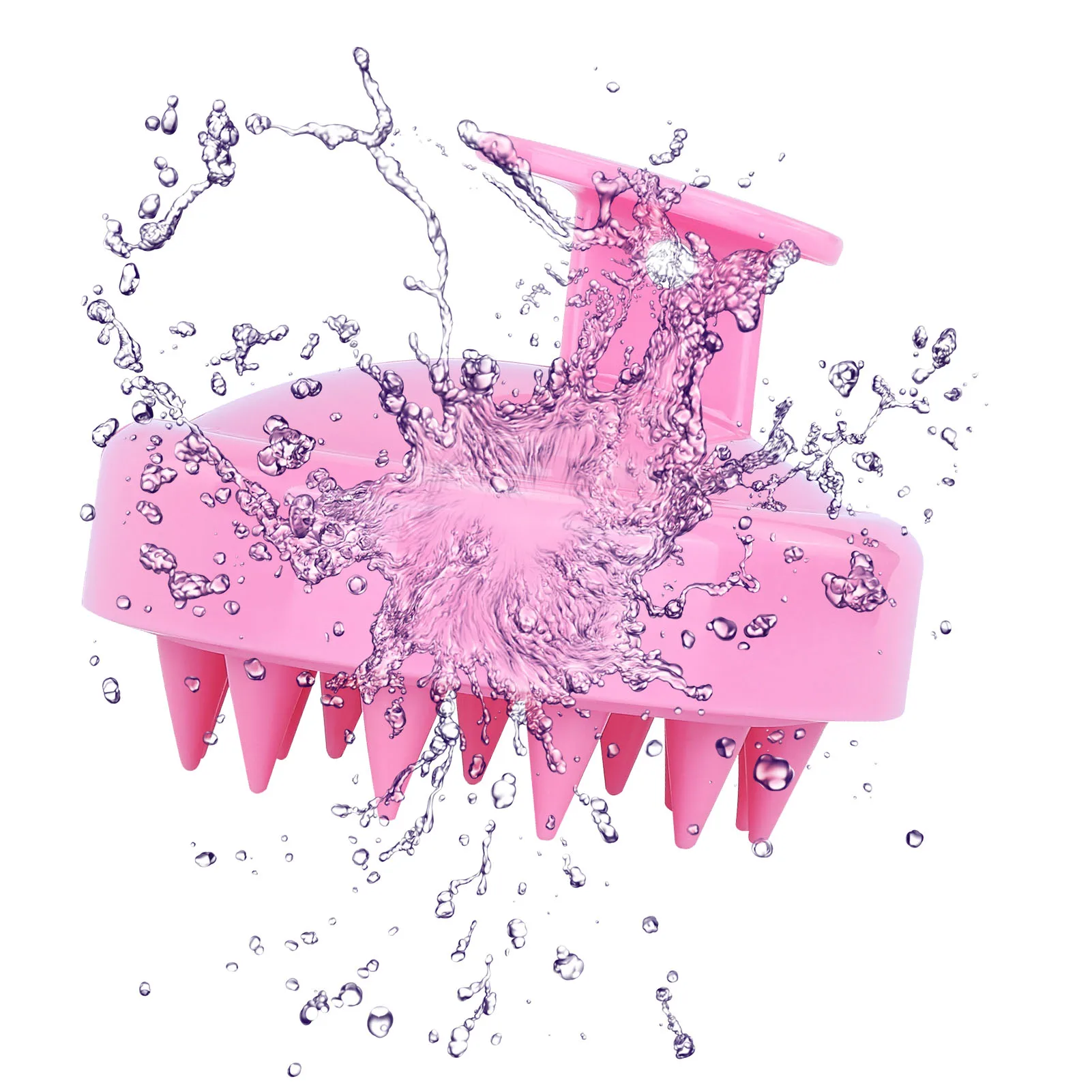 

Hair Shampoo Brush Waterproof Shower Scalp Scrubber Tool For Wet And Dry Use Hair Brush For Wet And Dry Hair Relax Scalp Reduce