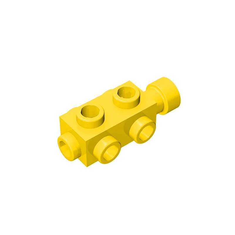 Gobrick 1 шт. MOC 1x2x2/3 с шипами по бокам кирпичи совместимые моделями 4595 строительные