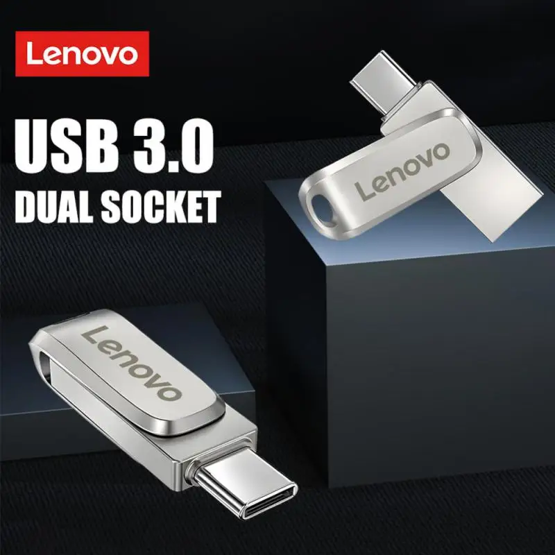 

Lenovo ThinkPad USB 3.0 Type C USB Flash Drive OTG Pen Drive 128GB 256GB 512GB 1TB 2TB USB Stick 2 In 1 High Speed Pendrive