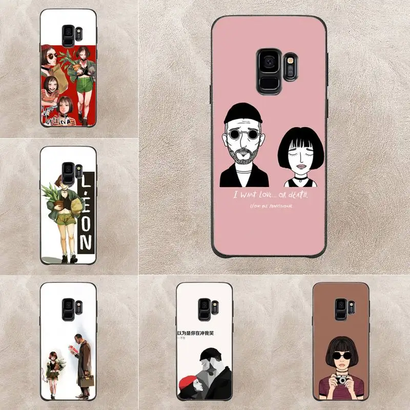 

Movie Killer Leon And Mathilda Phone Case For Samsung Galaxy J200 J2 Prime J2 Pro J6 2018 J250 J4 Plus J415 J5 Prime J7