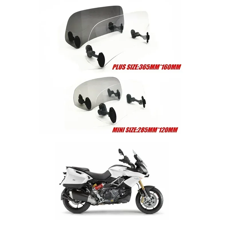 Для Aprilia ETV Caponord 1200 MANA 850 GT ABS мотоцикл Risen Регулируемый спойлер на лобовое стекло