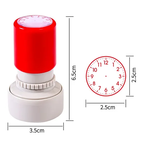 Штамп с часами