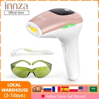 innza ipl hair removal epilator hair removal machine laser permanent 2 modes 5 levels electric epilator laser 999000 flashes