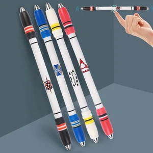 Pen Spinning Pen Luxury Ballpoint Pens to Writing Kawaii Funny Cool Things School Toys Tactical Special Fidget Unusual for Kids
