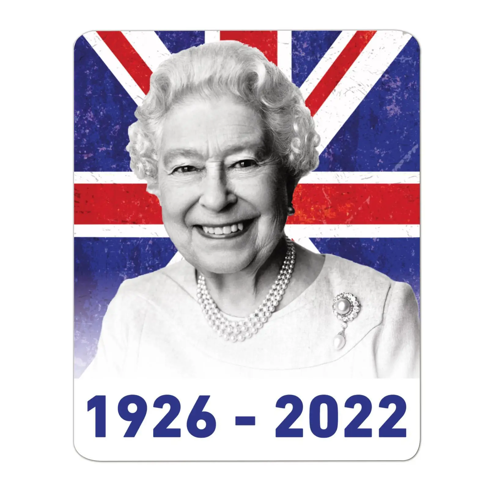

New 1pc Queen Elizabeth Ii Memorial Fridge Magnet Personality Items Decor Gift Home DIY Home Kitchen Decoration