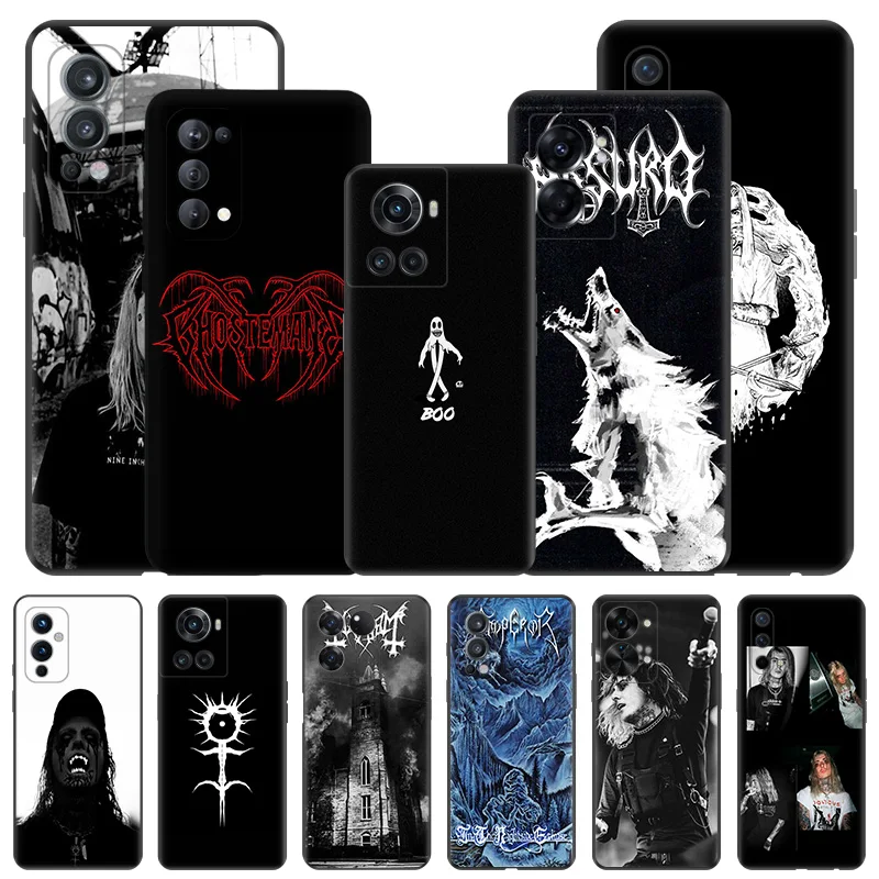 Матовая задняя панель для OnePlus Nord CE 2 2T 2 Lite N10 чехол для телефона N100 N20 N200 N300 Ace 11 10 9 R 8 T Pro ghosteгрин, Черная мягкая обложка