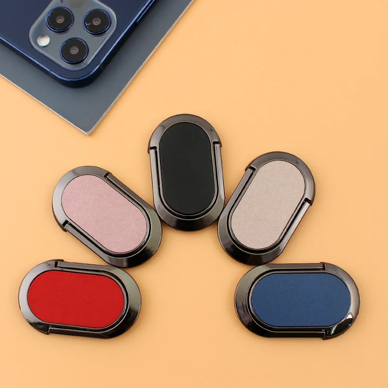 1pcs Finger Ring Holder Stand Grip 360 Rotating for Mobile Phone Car Magnetic Mount Phone Back Sticker Pad Unniversal Bracket
