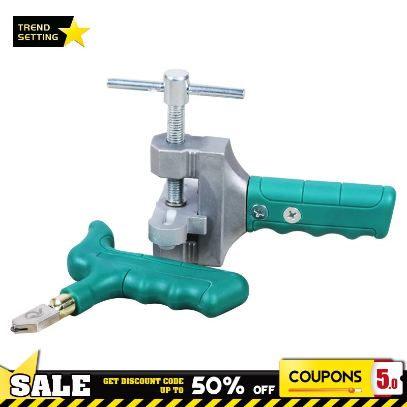 

Стеклянная керамическая плитка, чтобы открыть устройство, открытые кирпичи, пока пленки для кравой зажим, нож для резки стекла, плоскогубцы,...