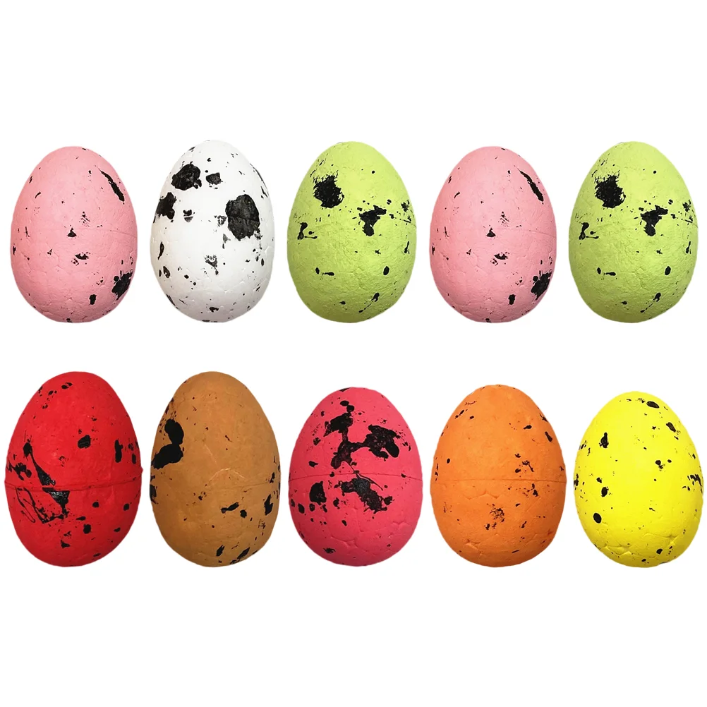 

Easter Eggs Egg Party Toys Supplies Colorful Decor Decoration Ornaments Decorative Favor
