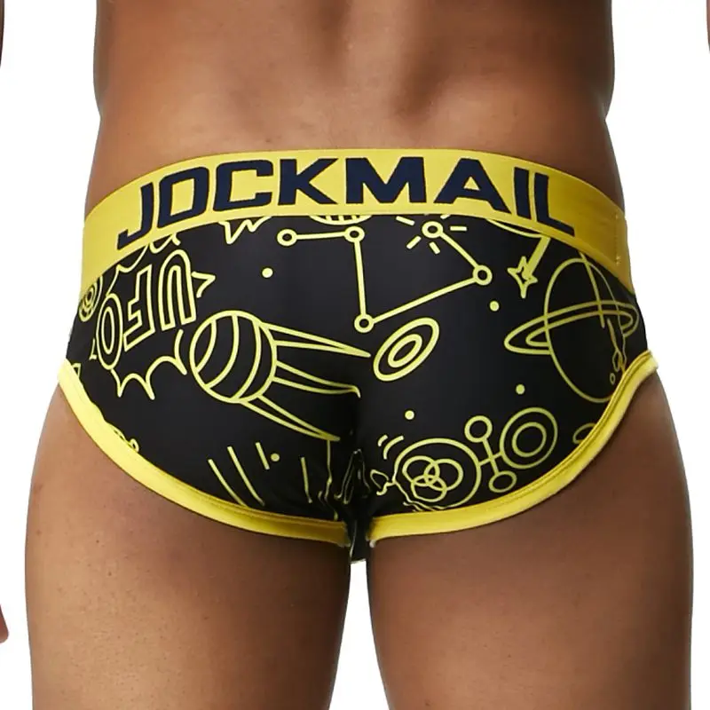 Трусы-брифы JOCKMAIL мужские с низкой посадкой нижнее белье мешочком для пениса