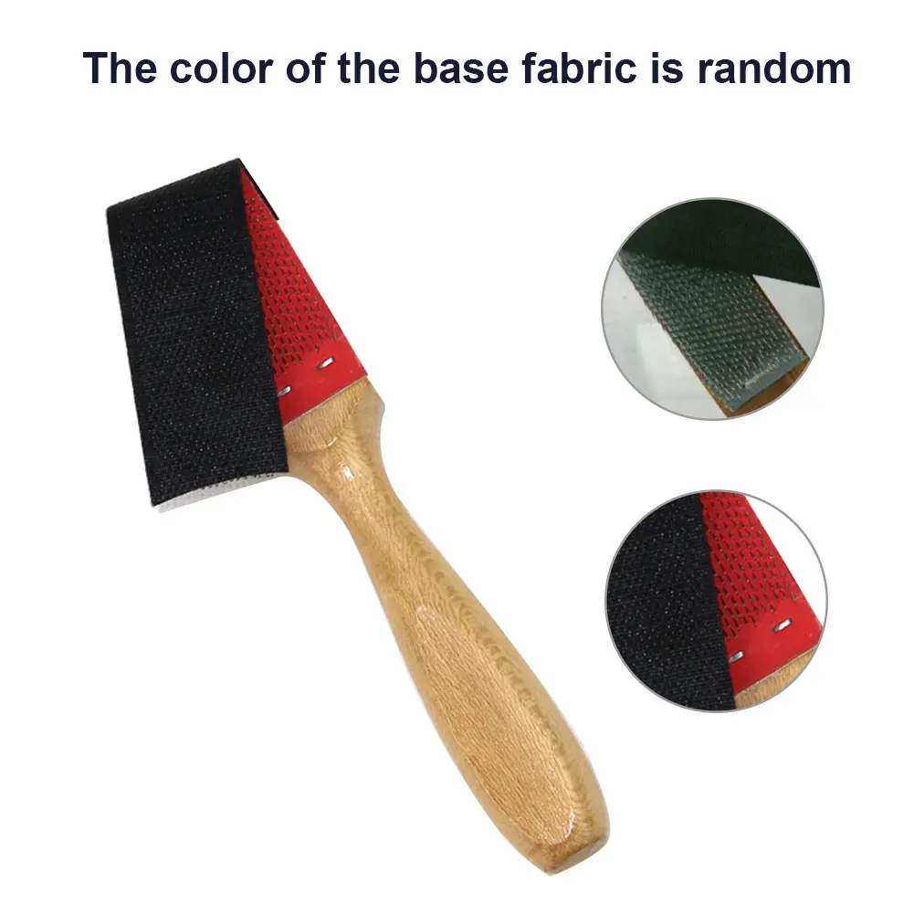 

Защитная противоскользящая подошва из ПУ кожи с деревянной ручкой