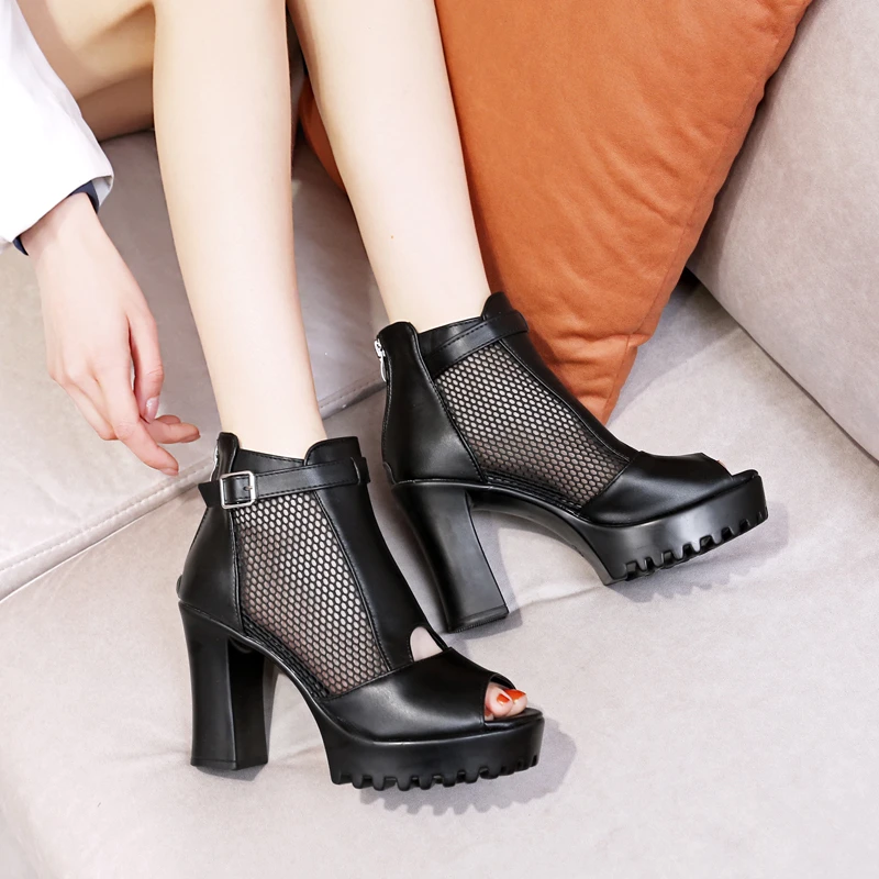 

2022 New Women's Shoes High Heels Sandals Women's Summer New Summer High Heels Chaussure Femme Zapatos Mujer Super High Heel 9cm