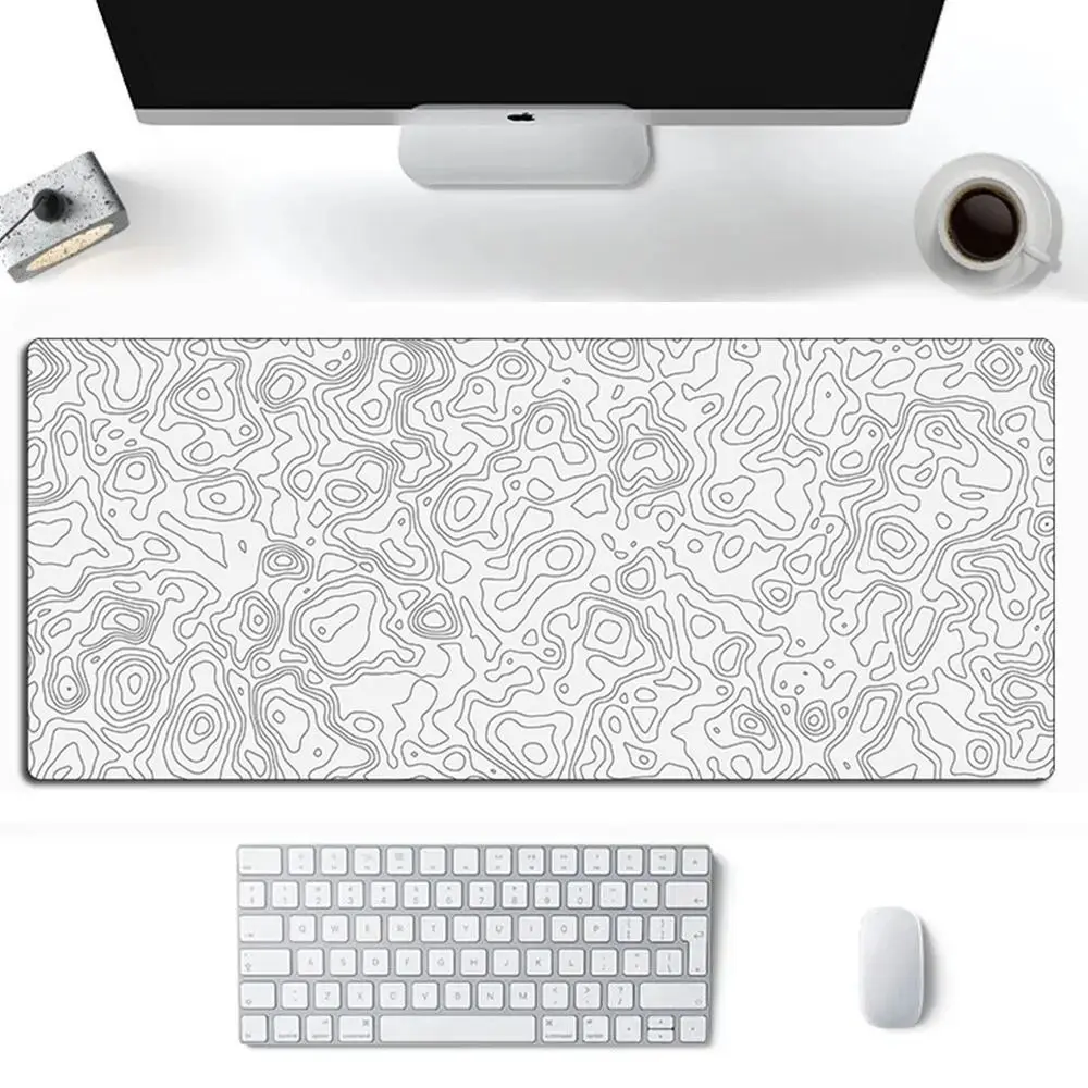 Офисный ковер простой художественный большой игровой коврик для мыши