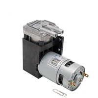 12v 24v dc micro piston air vacuum pump suction pump precision aluminum alloy diaphragm pump