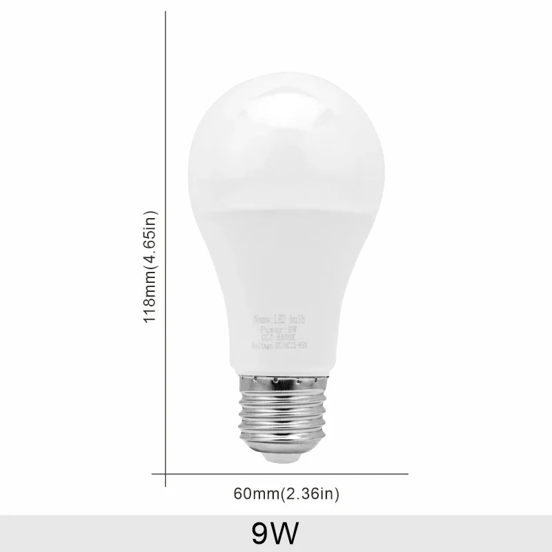 

LAN MU Светодиодная лампа E27 12В-85В 3Вт-25Вт Холодный/Теплый белый