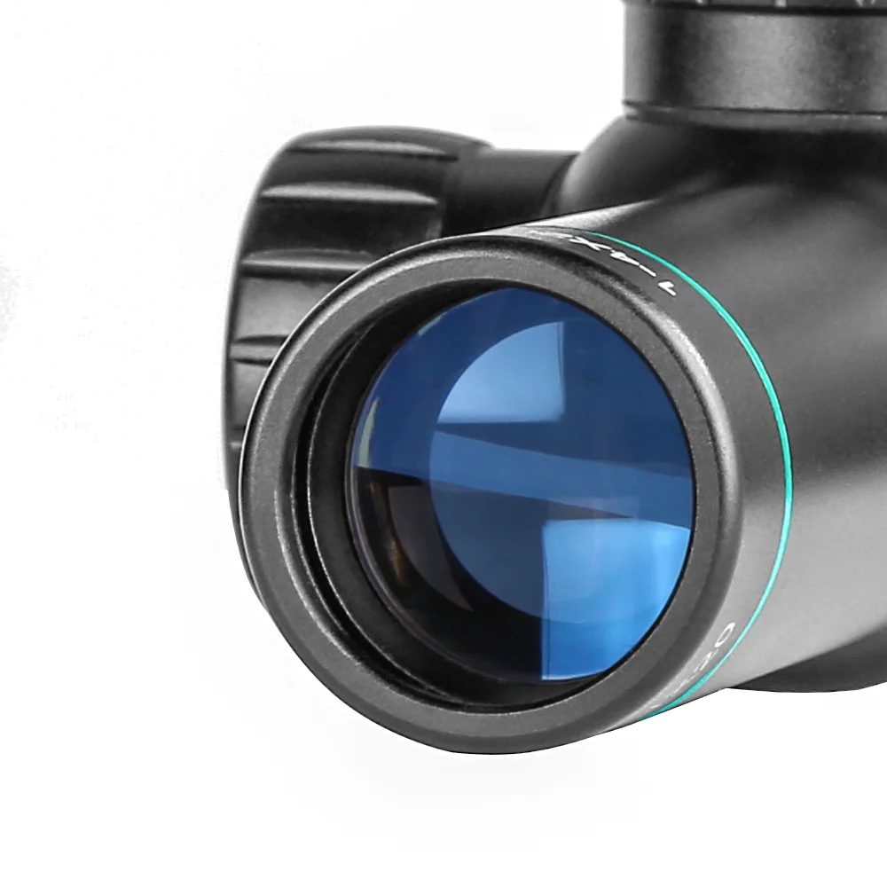 Охотничий прицел Spina Optics 1-4x20 с красной и зеленой подсветкой Mil Dot креплениями |
