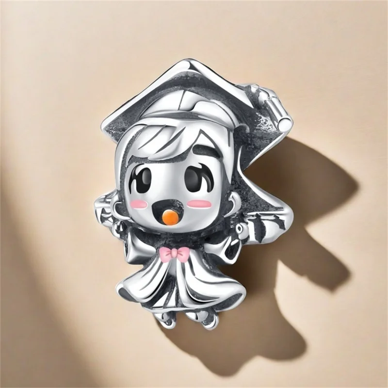 MISEFF настоящее 100% стерлинговое серебро 925 пробы кепка в стиле Регалия подвески для