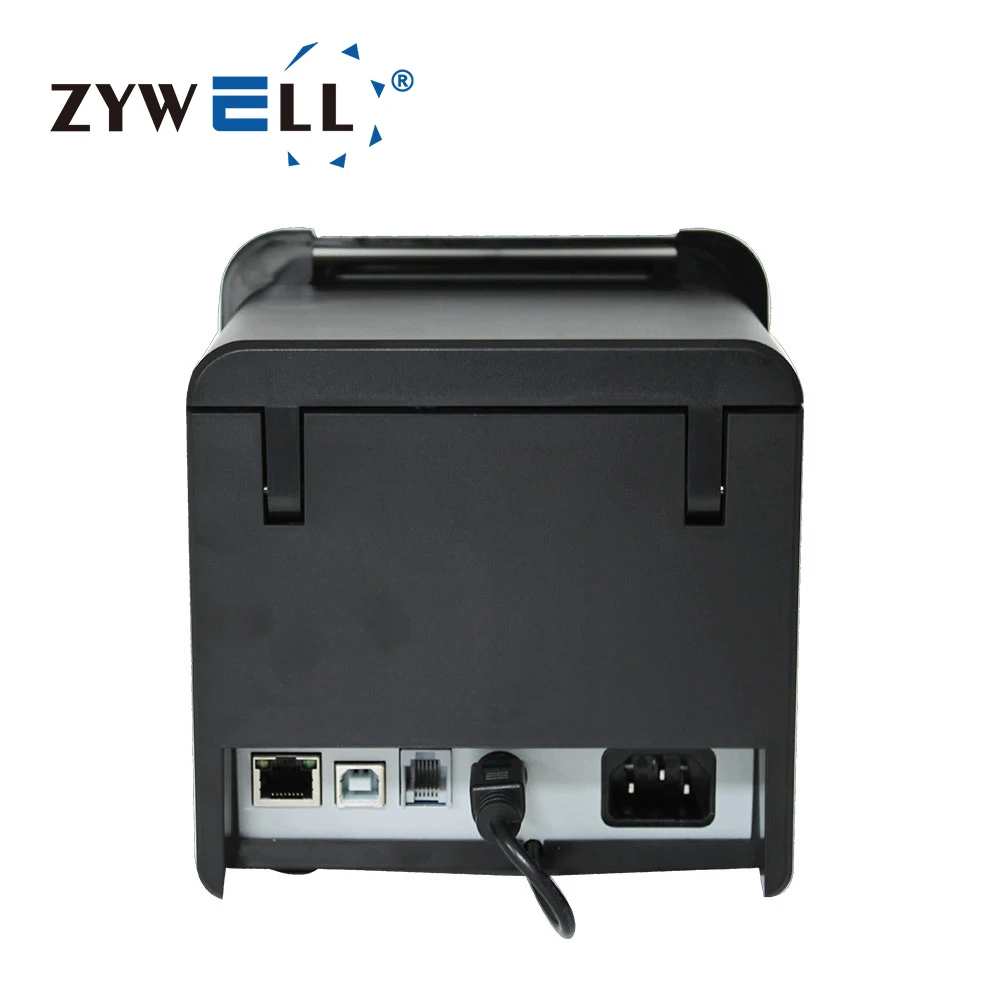 Фото Новый запуск Zywell Imprimante Thermique Kitchen 80 мм термопринтер для чеков Pos Bill Ticket Printer №4