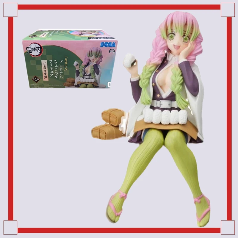 

Demon Slayer Kanroji Mitsuri Rice Balls Noodles Stopper Ver. In Stock Original Sega Collection Model Anime Action Figures Toys
