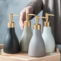 new ceramic lotion bottle hotel soap dispenser kitchen hand sanitizer storage travel shampoo bottle bathroom accessories