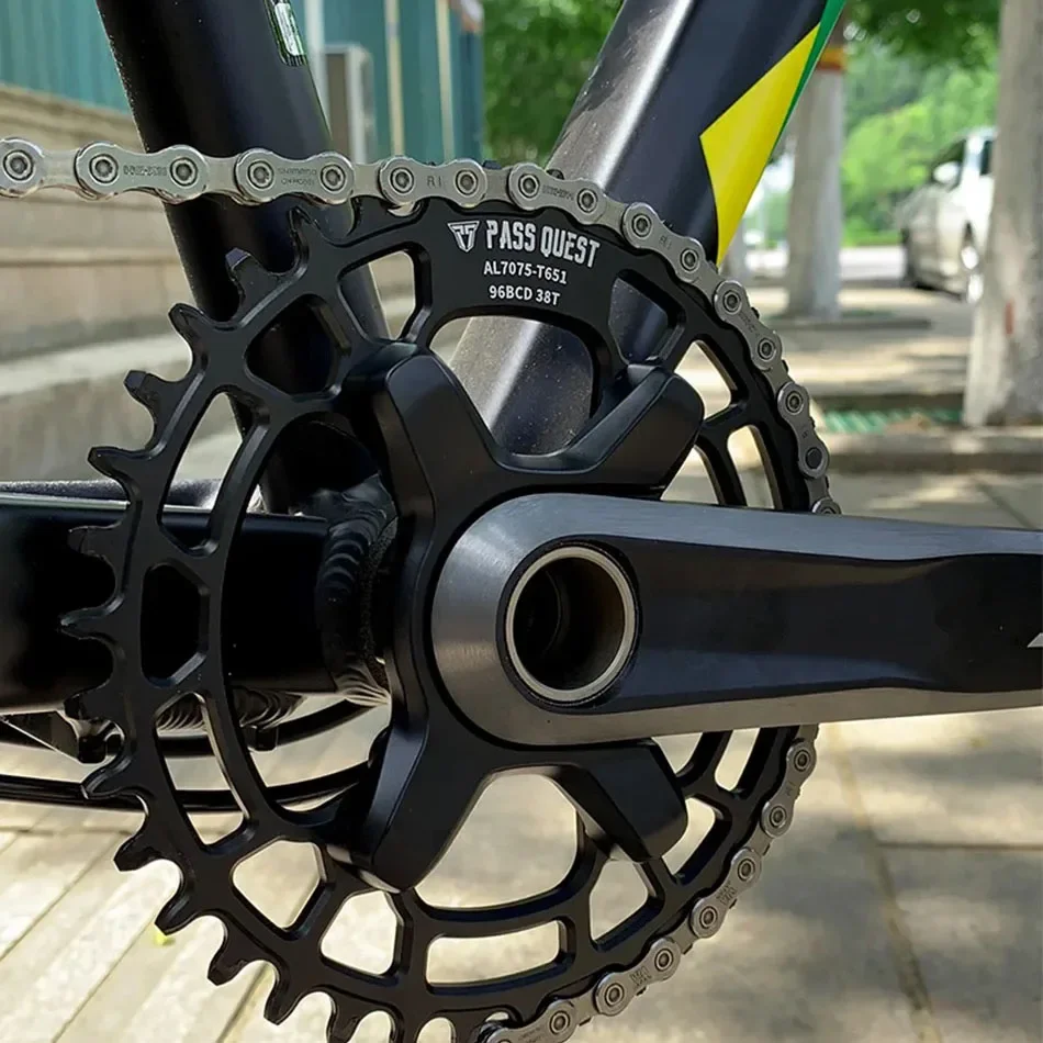 PASS QUEST BCD 96 BDC асимметричная корона 30 36 38T 48T 96bcd MTB узкая широкая звездочка для M7000 M8000