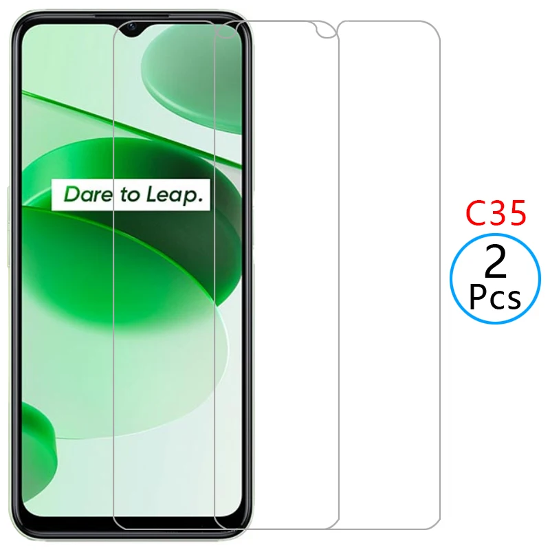 

Защитное закаленное стекло для realme c35, Защита экрана для realmec35 realmic35 realmi c 35 35c, пленка reame relme ralme real me
