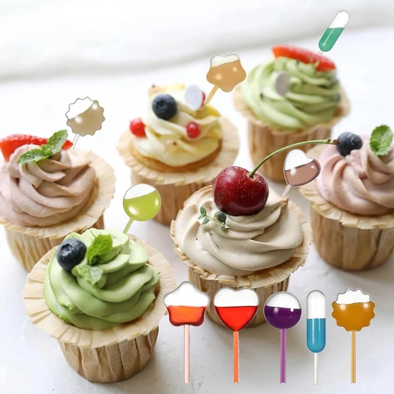 Набор для украшения бумажных капельниц кексов и варенья из 100 кусочков