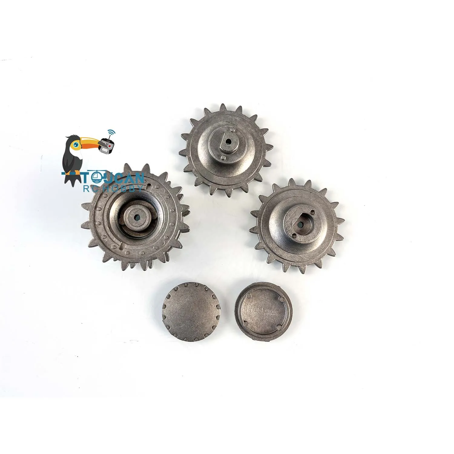 Metal Sprockets of HENG LONG 1/16 USSR Soviet KV-1 RC Tank 3878 Toucan Spare Parts for Remote Control Model TH00357-SMT8