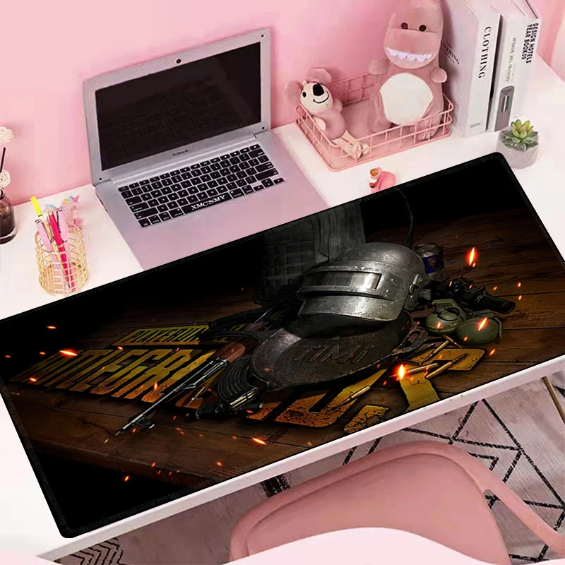 

Desk Accessories Pubg Computer Mouse Pad Xxl Gamer Cabinet Games Mousepad Anime Keyboard Mat Gaming Mats Office Pc Extended Cute