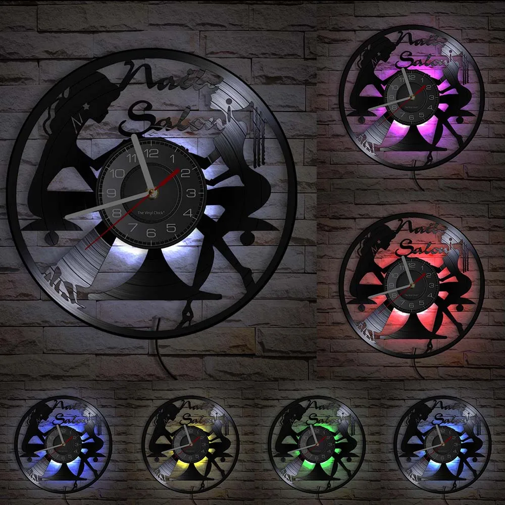 

Настенные часы из винила The Vinyl Clock