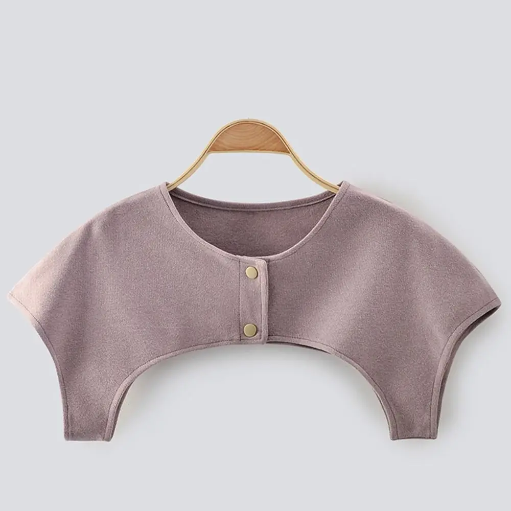 Дышащая теплая наплечная подушка плюшевая сохраняющая тепло защита спины