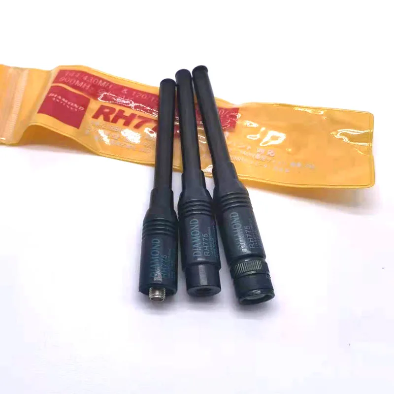 RH775 Dual Band High Gain Telescopic Antenna RH-775 SMA Male/Female/BNC Plug For ICOM IC-V8 IC-V80 IC-V80E IC-V82 IC-V85 Radio