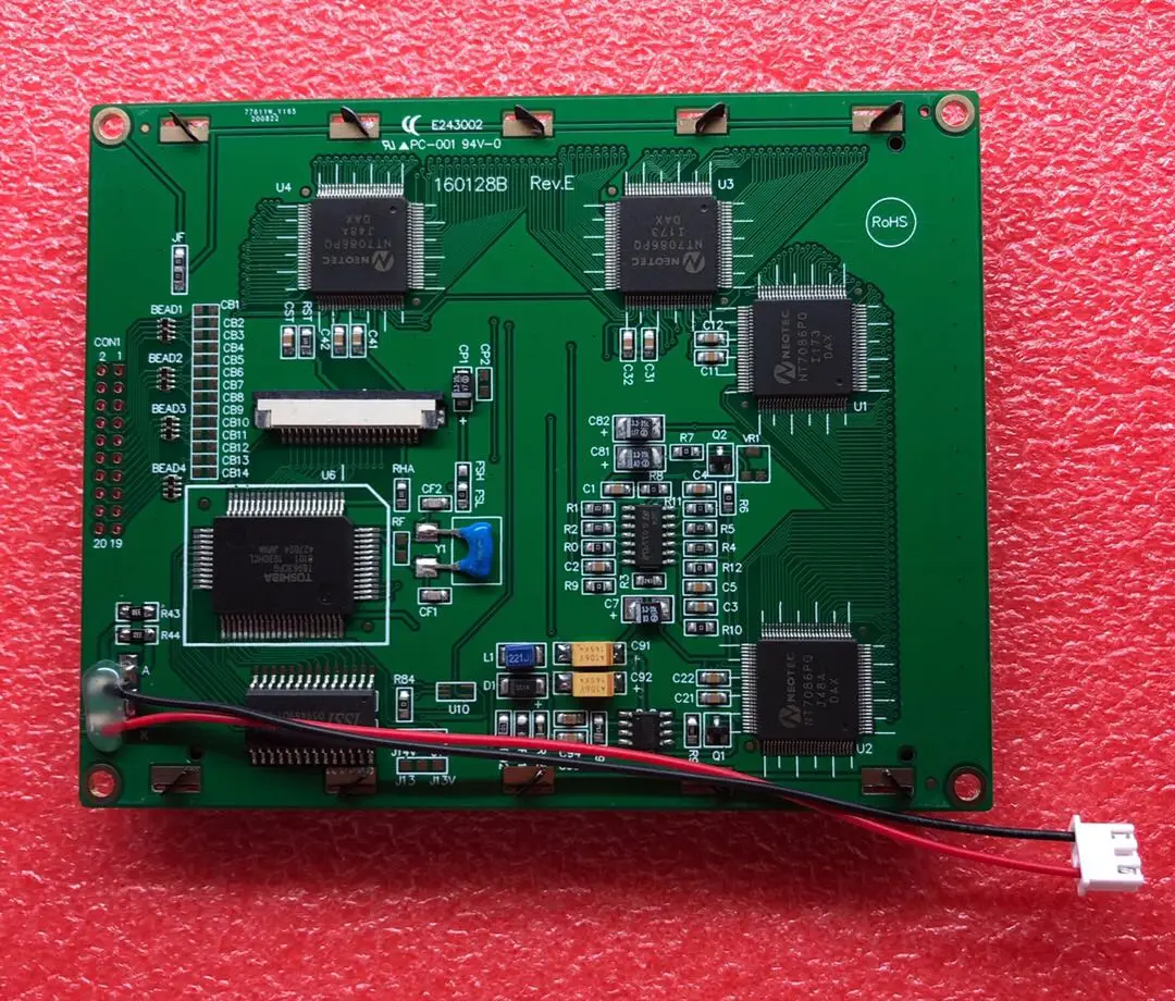 

4,7 дюйма для ЖК-экрана OPTREX, панель дисплея 160 × 128 G160128B, замена