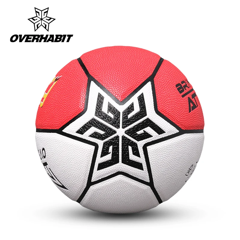 OVERHABIT Basketball  Indoor Outdoor Wear-Resistant And Non-Slip Ball PU Basketball Ball Size 7