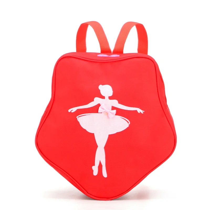 Girls Cute Sweet Princess Pentagon Dance Bags New Children Fashion Dance Storage BackpackS Latin Ballet SchoolBag All-match Hot