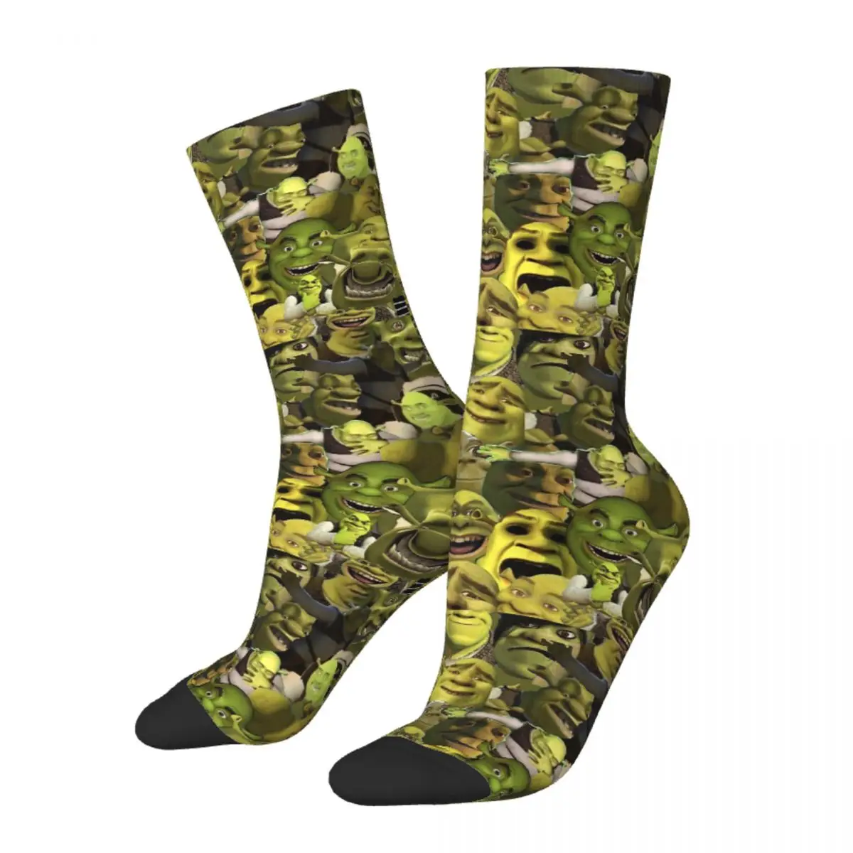 

Cool Shrek Green Schreck Comedy Film Socks Male Mens Women Autumn Stockings Hip Hop