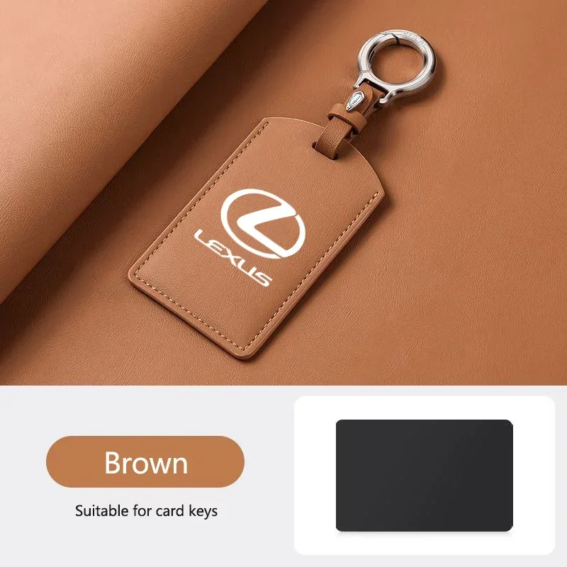 

Кожаный чехол для ключа с дистанционным управлением для автомобильной карты, защитный держатель для Lexus F Sport ES LM GS IS NX RX LX LS RX300, аксессуары