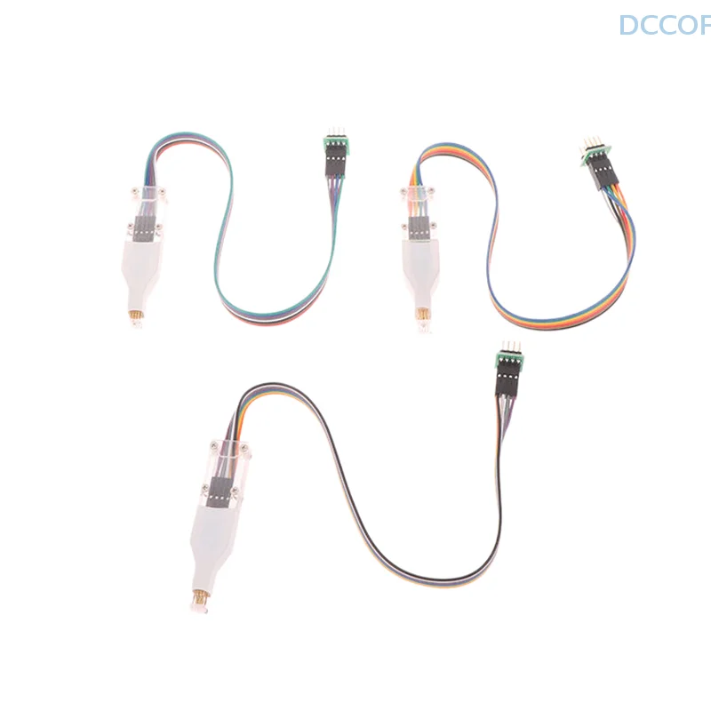Flash Eeprom Chip Burner Соединительная линия загрузки Зонд для сжигания Пружинная игла Sop8