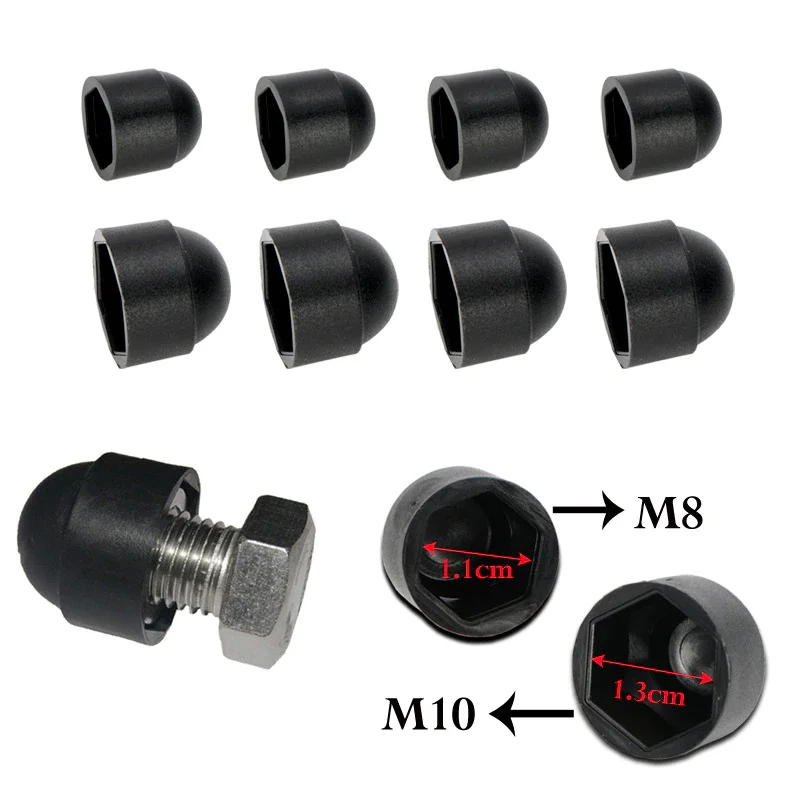 

16PCS Car Interior Accessories Black Red Auto Screw Protection Cap For Mitsubishi Asx Lancer Outlander Car Styling Car