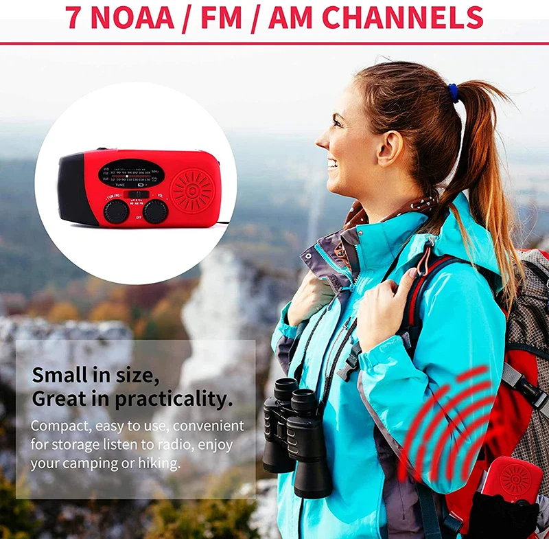 d2 portable high power led flashlights 3 in1 emergency lamp hand crank generator solar dynamo powered fmam radio phones charger free global shipping