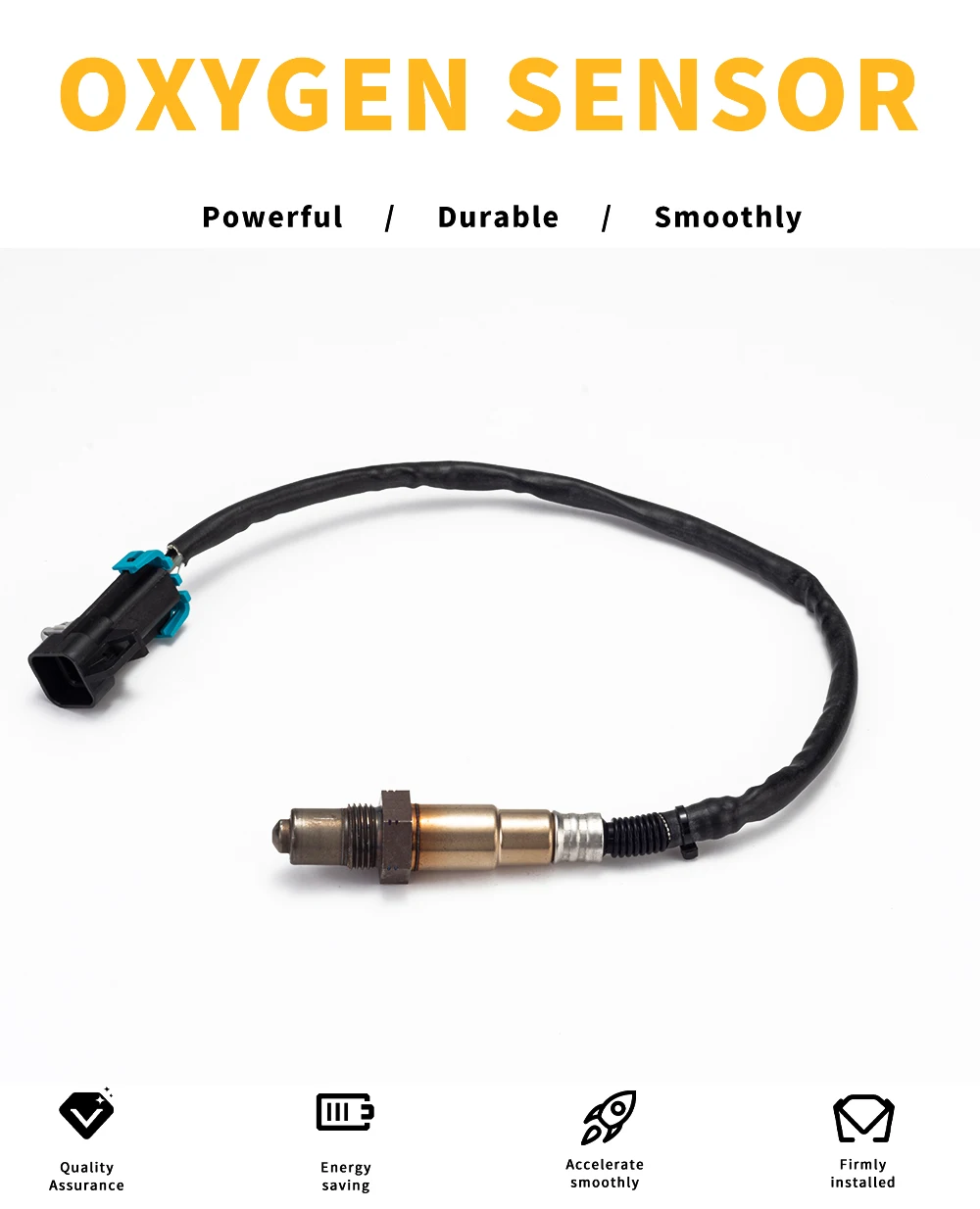 

The oxygen sensor is suitable for Cadillac [SLS Saiwei] before 3.6 [10-11 models] [CTC\2.8\3.6] 08-11 models OE: 12594935