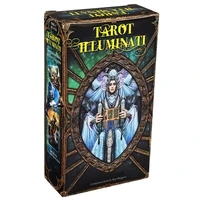 tarot illuminati tarot deck oracle cards entertainment card game for fate divination occult tarot card games