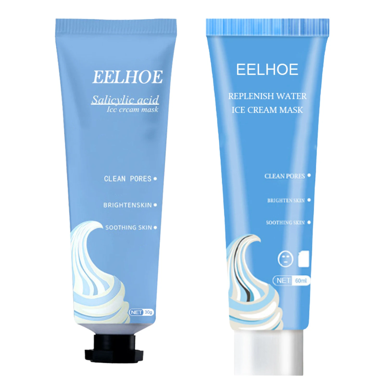 

Salicylic Acid Ice Cream Masque Cleanser Ice Cream Masque Triple Action Exfoliator Facial Cleanser With Salicylic Skin Smoothing