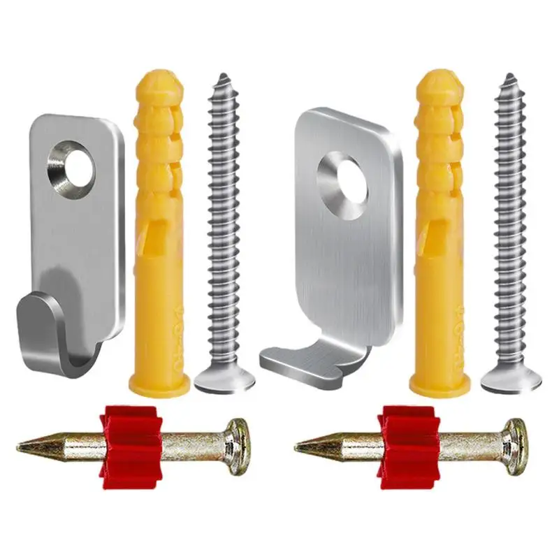 

Крючки для фоторамки, профессиональные настенные вешалки для фотографий, многоразовые, с гвоздями