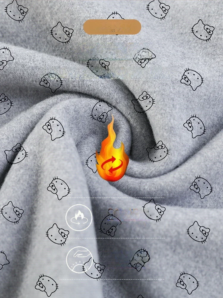 Женские пижамы &quotDralon&quot осень-зима 2024 новый теплый тонкий бархатный комплект Hello