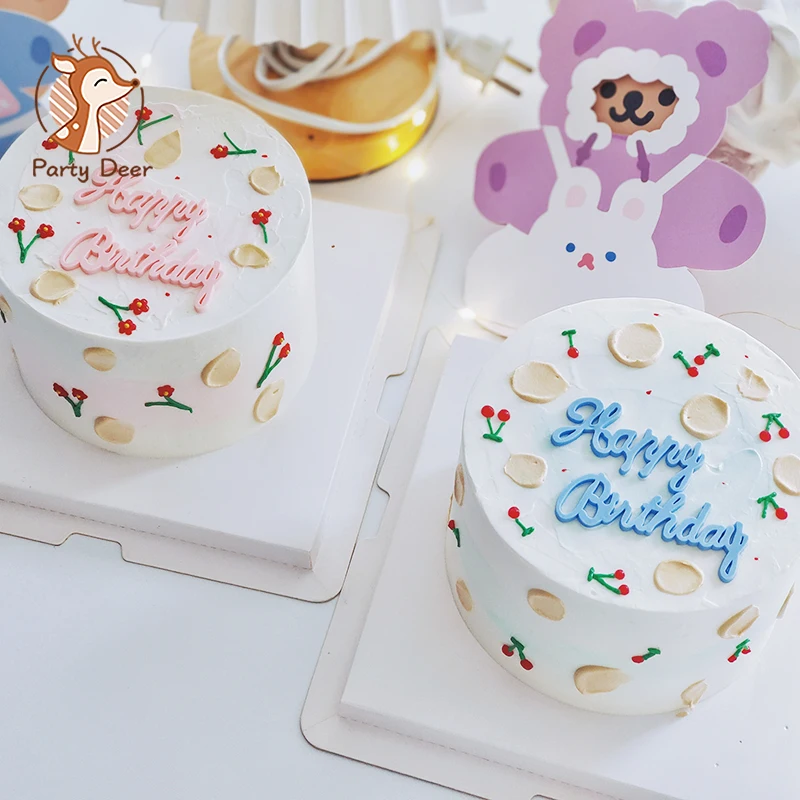 

Аксессуары для торта с мягкой клейкой надписью