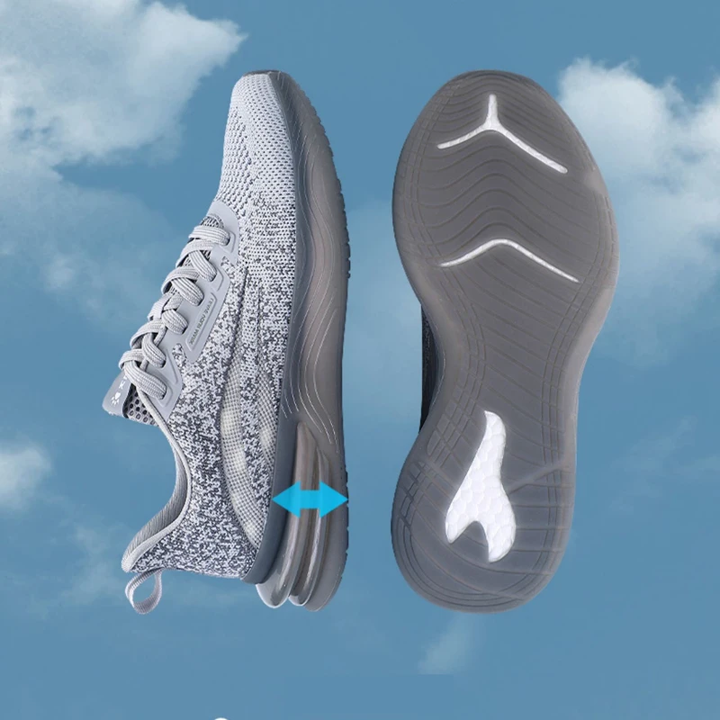 KELME Male Sneakers High Elastic Men's Running Shoes Breathable Women Luxury Jogging Sneakers Couple Casual Running Sneakers