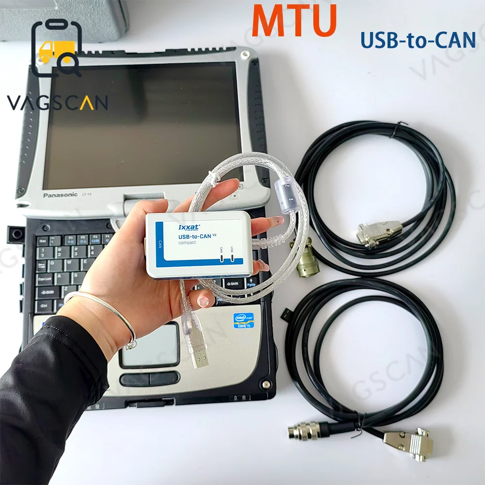 Диагностический набор для MTU, диагностический комплект с USB-адаптером для ноутбука диагностики 2,72 CF 19 CF C2